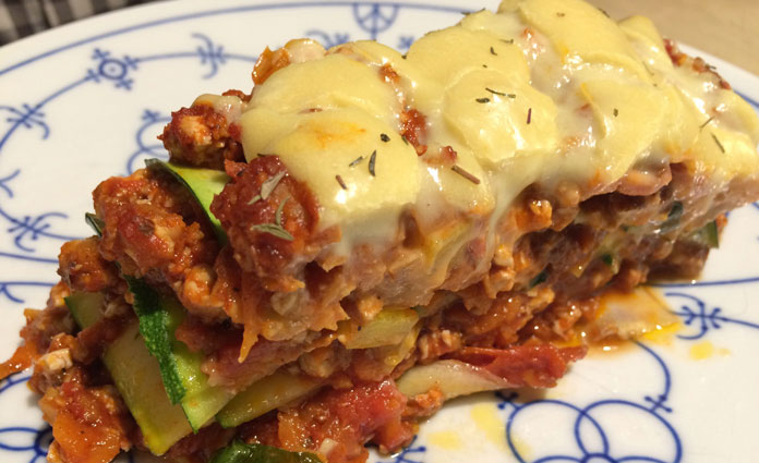 Lasagne mit Zucchini