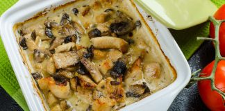 Kartoffel-Champignon-Gratin