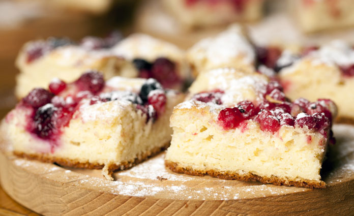 Joghurtkuchen mit Ribiseln