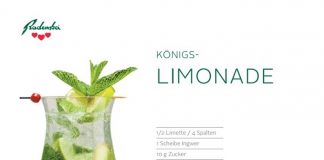 Cocktail Königslimonade