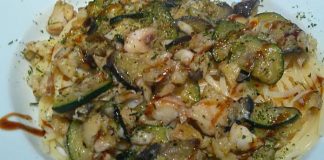 Zucchini-Fisch-Nudeln