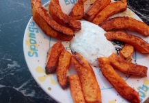 Kürbis Pommes